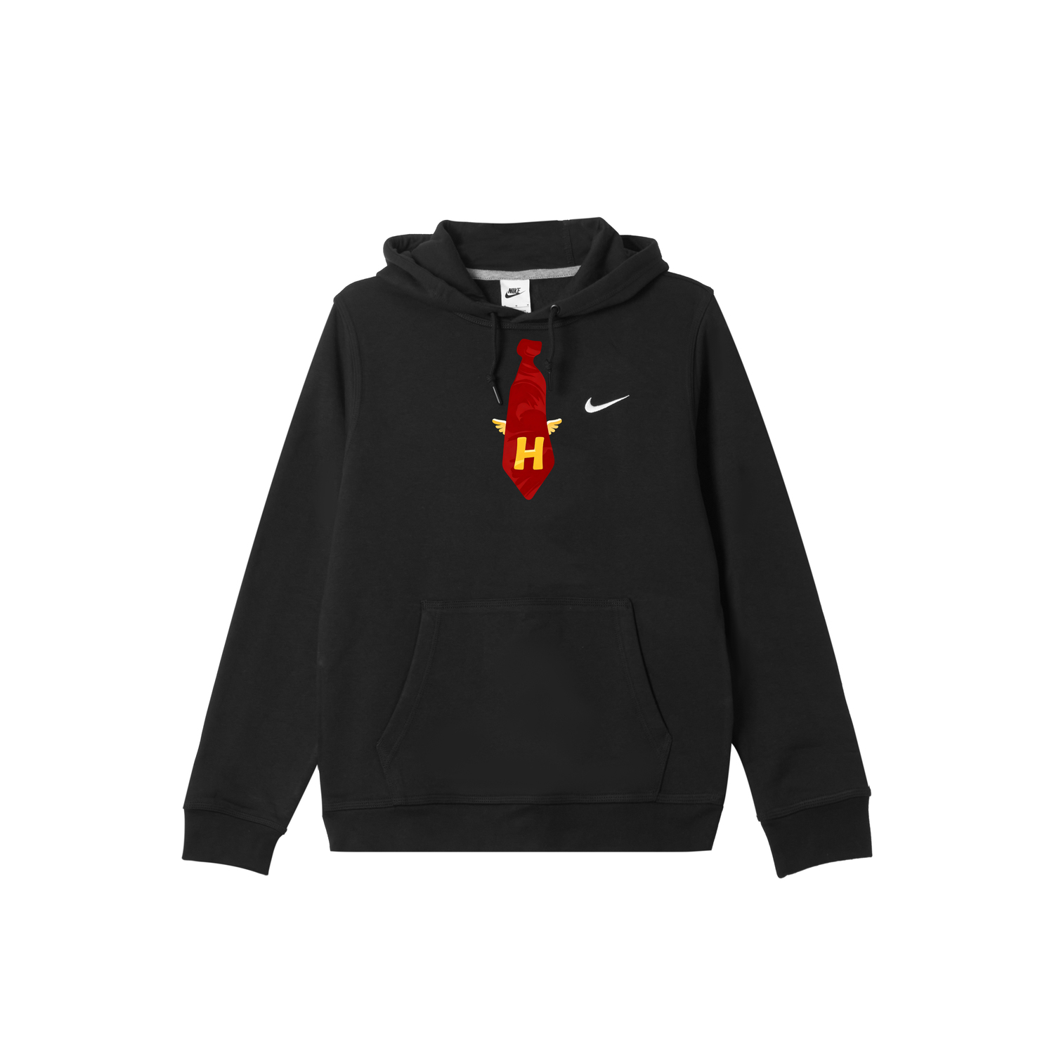 

Nike Толстовка мужская черная с капюшоном Moderate Regular