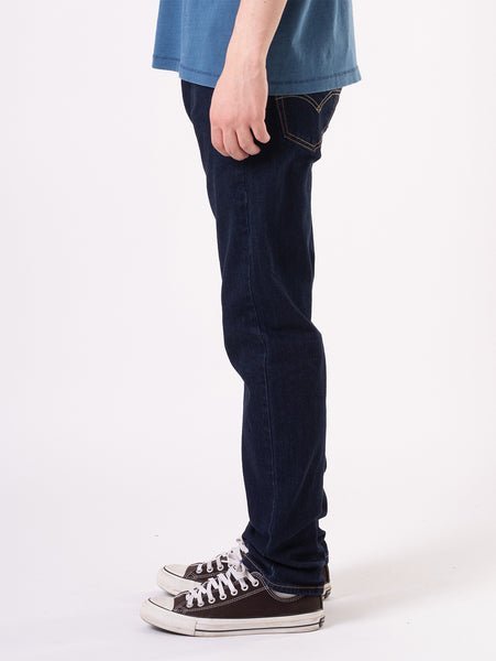 Джинсы зауженные 502 темно-синего цвета RINSEY Levi's, Dark Indigo - Flat Finish — фото 2