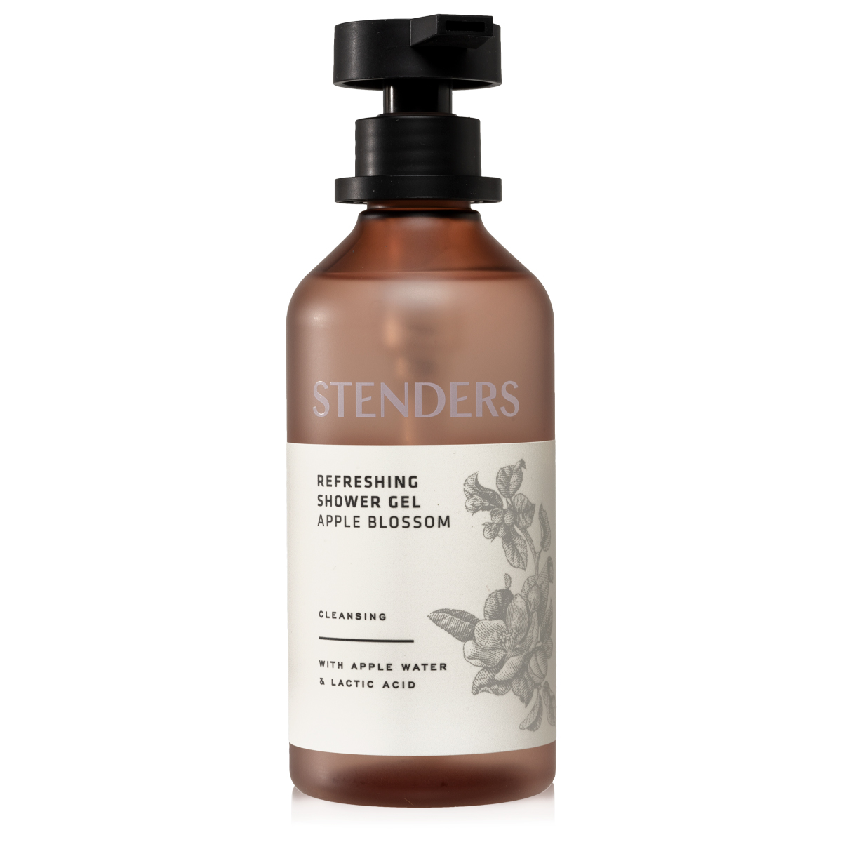 

Освежающий гель для душа с ароматом цветков яблони apple blossom refreshing shower gel Stenders, 250 мл