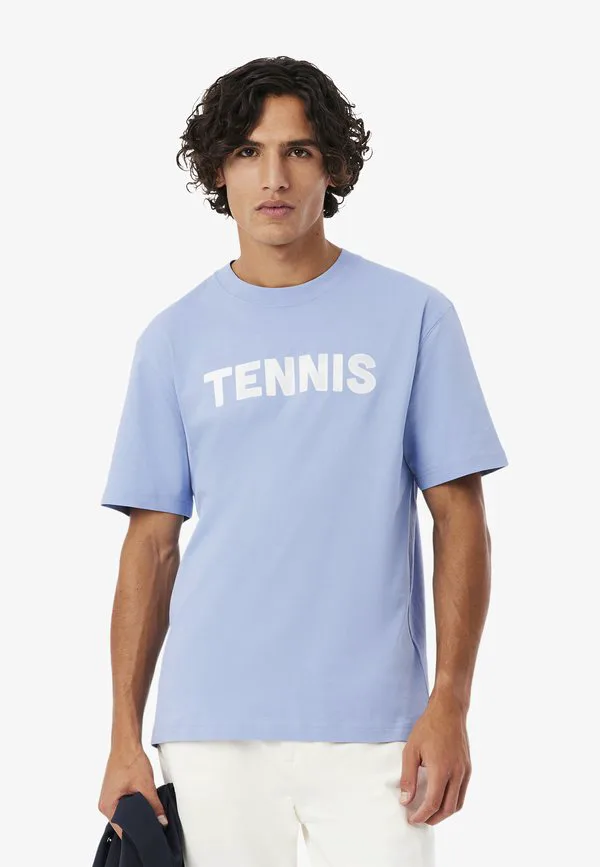 Футболка с принтом Lacoste, Bleu Clair-Aey