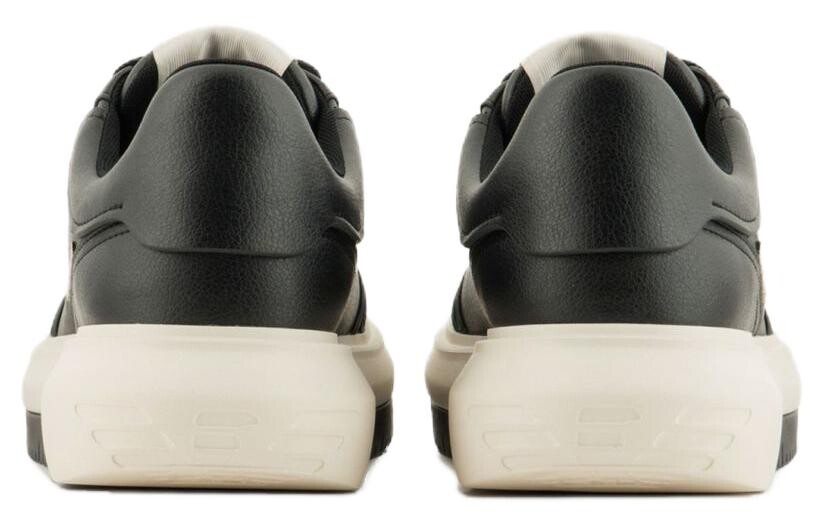 Кроссовки EMPORIO ARMANI Skateboarding Shoes Men Low-top Black, черный — фото 4