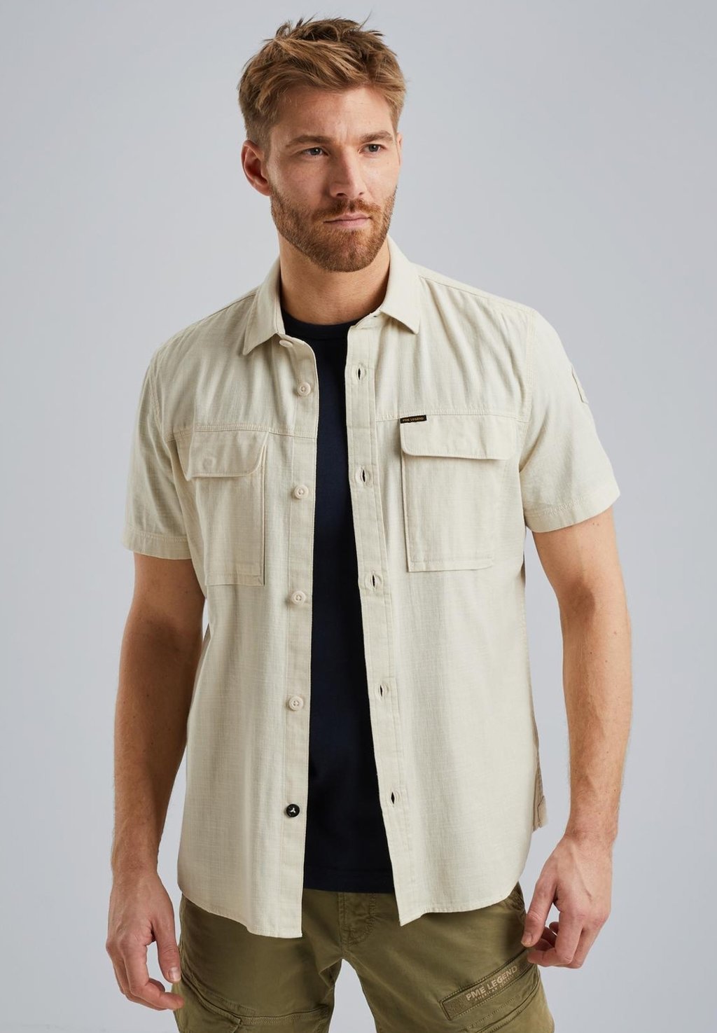 

Рубашка SHORT SLEEVES PME Legend, бежевый