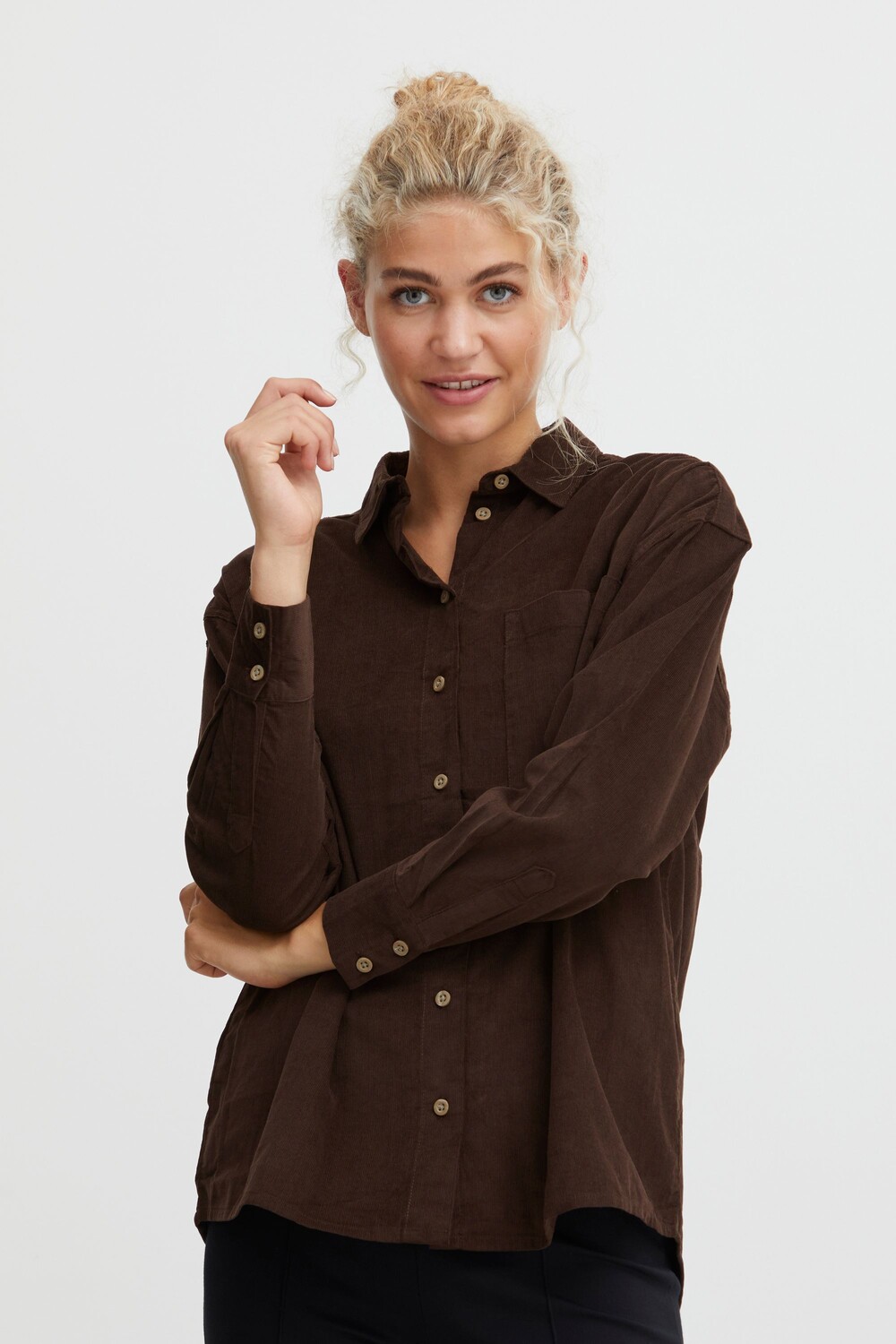 

Блуза b.young Hemd BYDINIA LOOSE SHIRT, коричневый