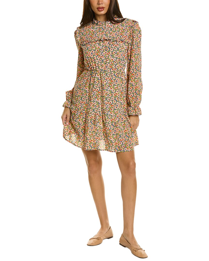 

Мини-платье Harper Floral, розовый