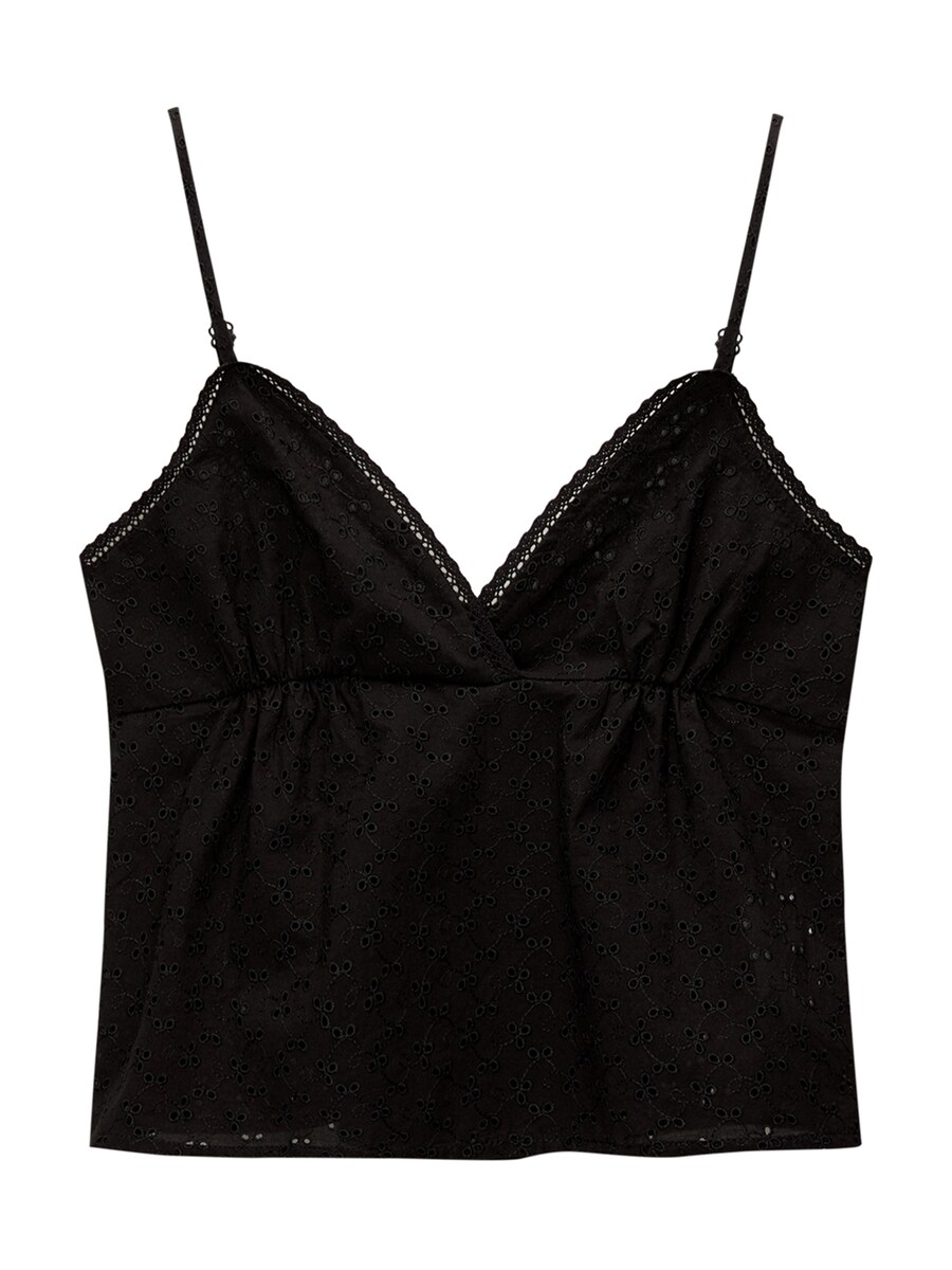 

Топ Pull&Bear, черный