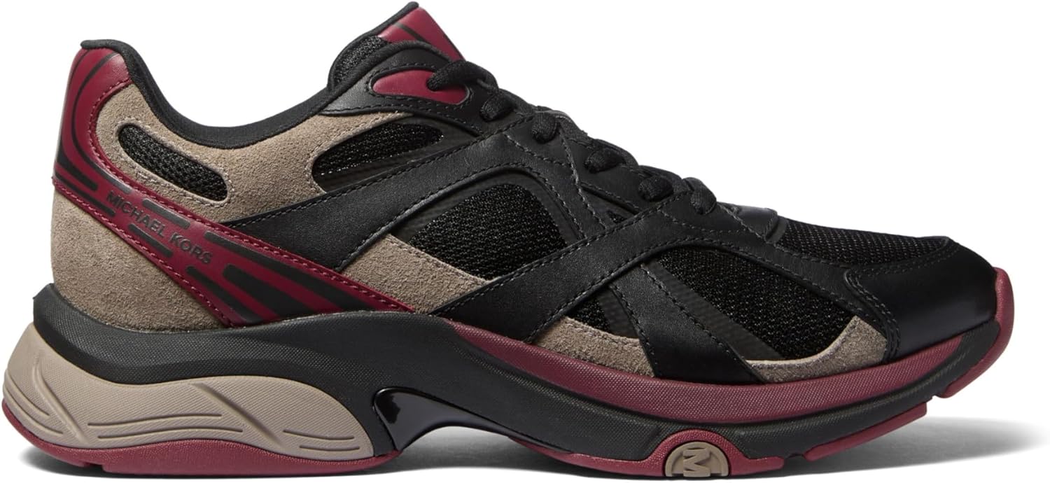 Мужские кроссовки Michael Kors Leo Trainer, черный — фото 2