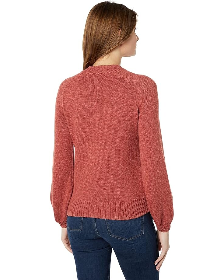 

Свитер Smartwool CHUP Morin Mock Neck Sweater, цвет Dusty Cedar Heather
