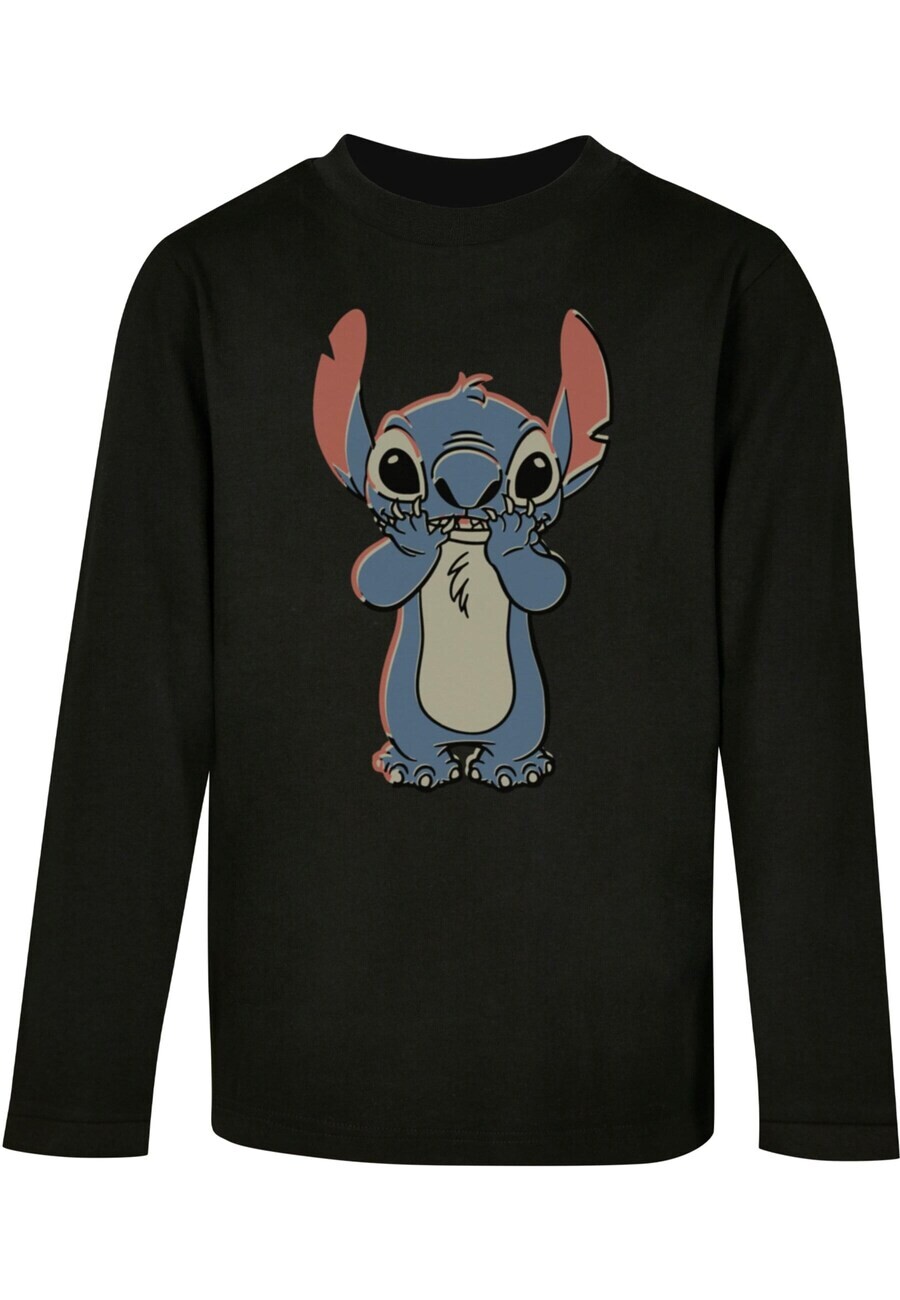 

Лонгслив ABSOLUTE CULT Shirt Lilo And Stitch, черный
