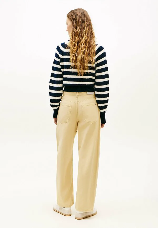 Джинсы средней посадки с широкими штанинами свободного кроя Tommy Hilfiger, Harvest Wheat — фото 3