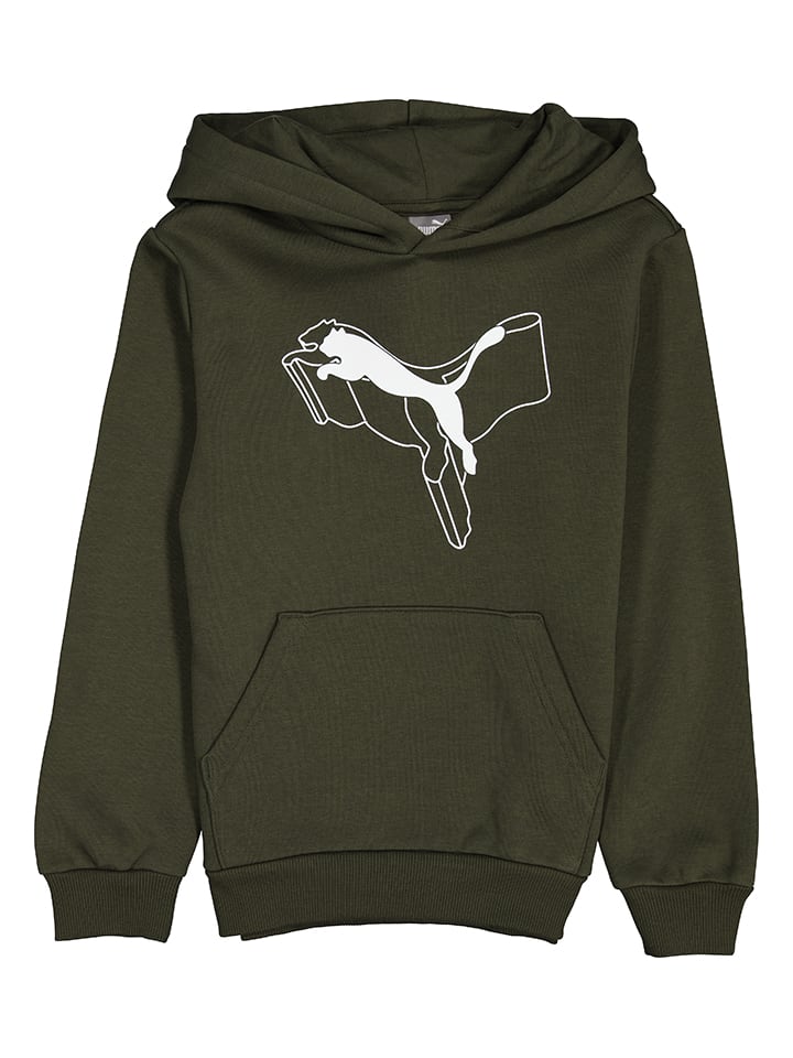 

Толстовка с капюшоном Puma, хаки