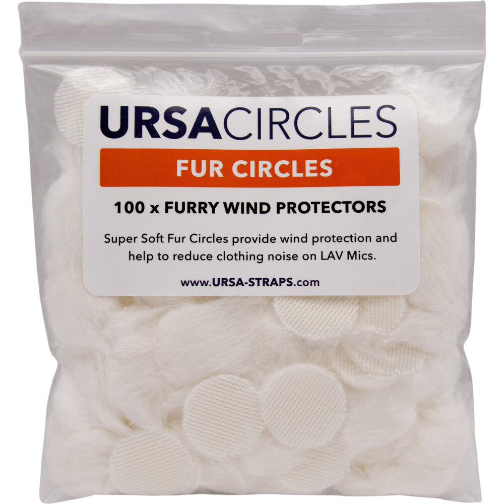 

Ветрозащита для микрофона Remote Audio URSA Fur Circles Wind Covers URS FC100WHT