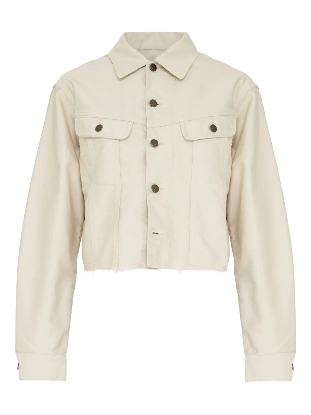

Укороченная джинсовая куртка MAISON MARGIELA, нейтральный