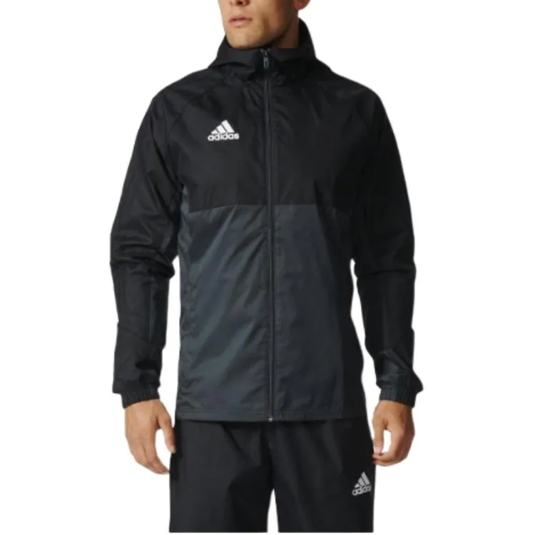 Adidas Куртка мужская черная с капюшоном в стиле Chanel