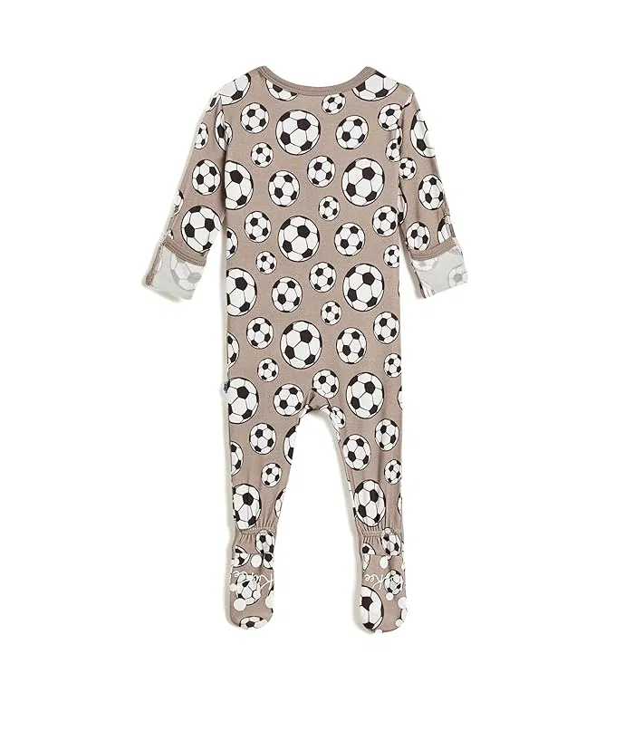 Комбинезон с принтом двухсторонняя молния Kickee Pants Kids, Botanical Butterflies — фото 2