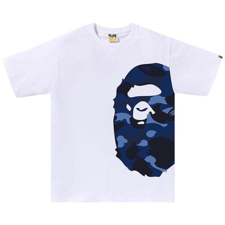 

Футболка BAPE Color Camo Side Big Ape Head Tee, белый