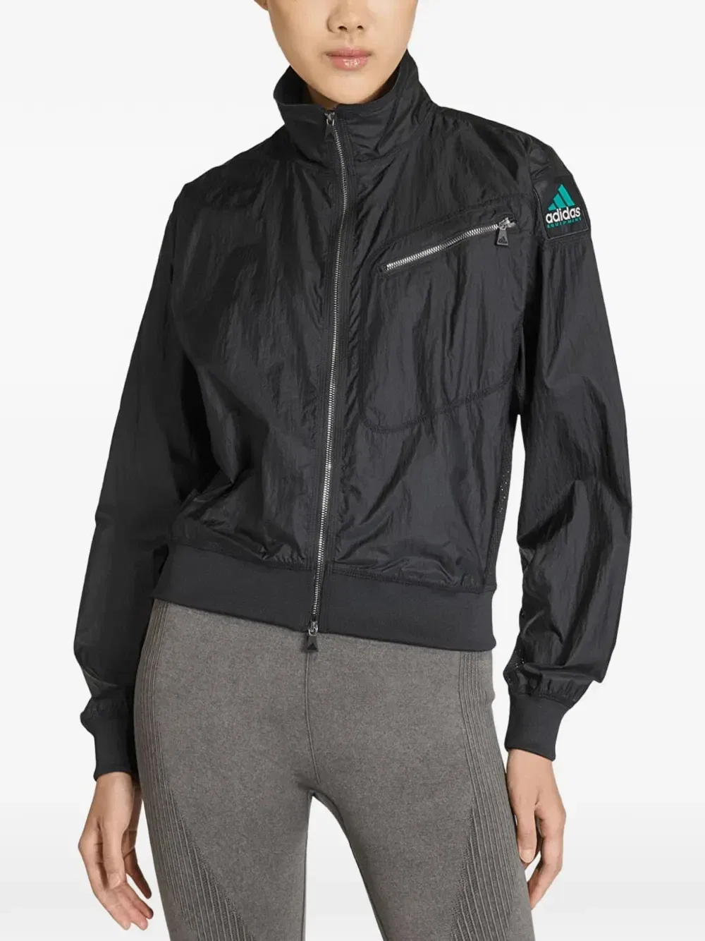 Спортивная куртка с логотипом Equipment Adidas, черный