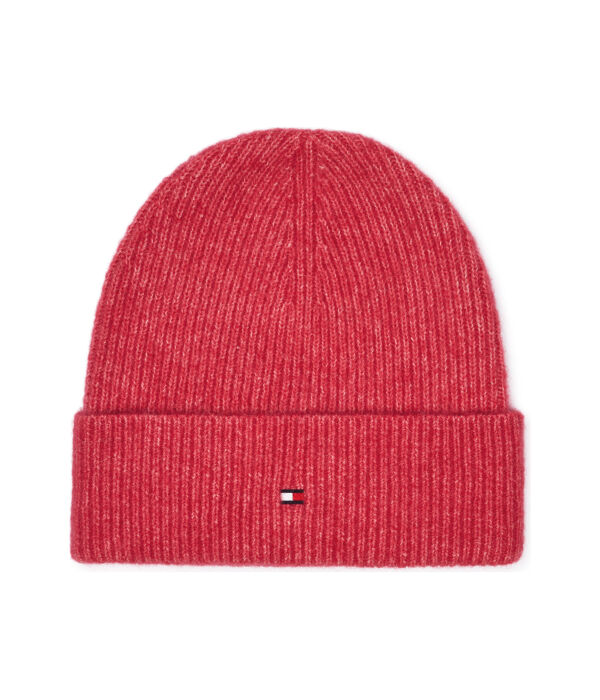 

Шапка женская Tommy Hilfiger Essential бини с добавлением шерсти, розовый
