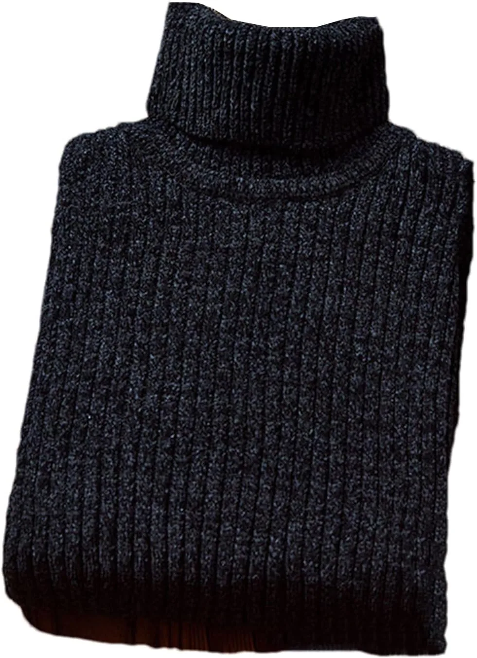 

Зимний теплый свитер мужской водолазка slim soft fleece pullover