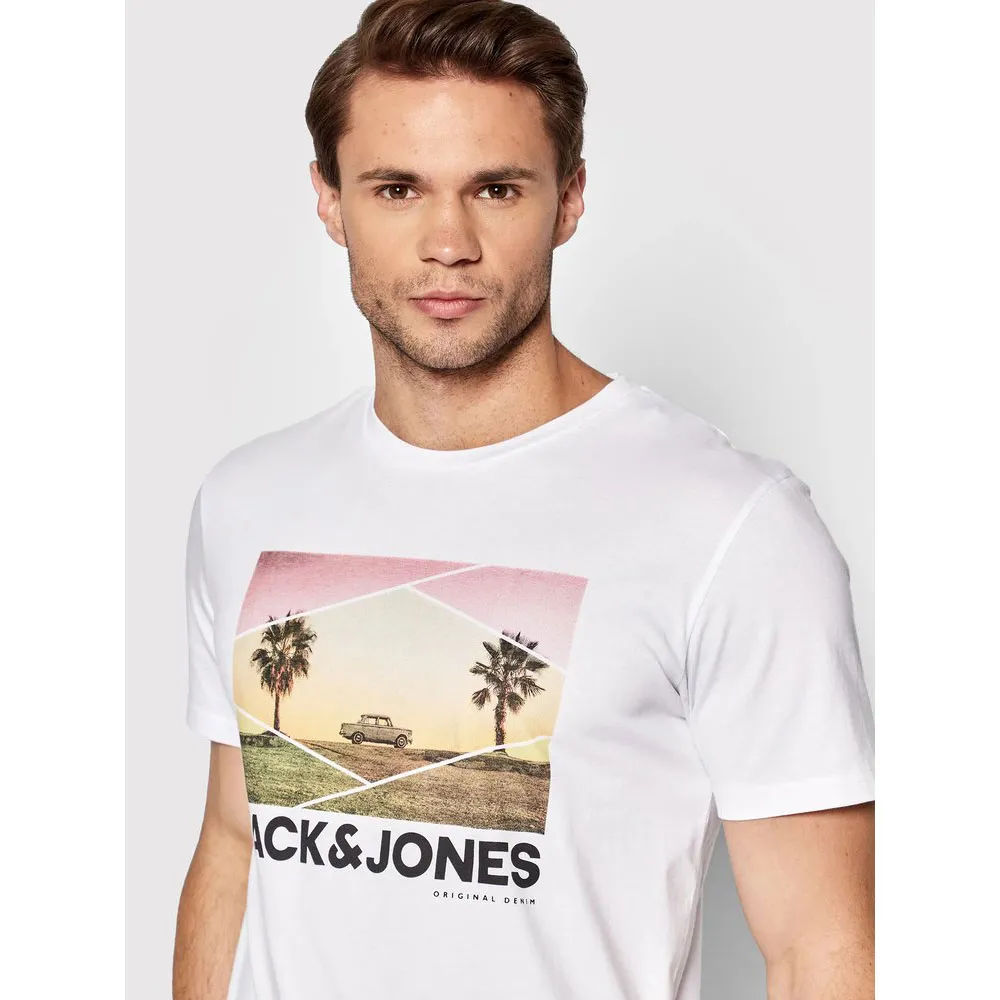 

Футболка с коротким рукавом Jack & Jones Billboard, белый
