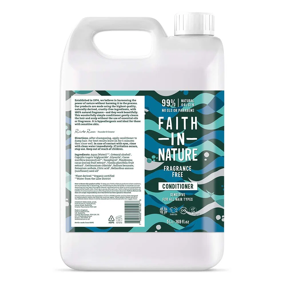 Натуральный кондиционер «Sensitive» без отдушек от Faith In Nature Faith In Nature