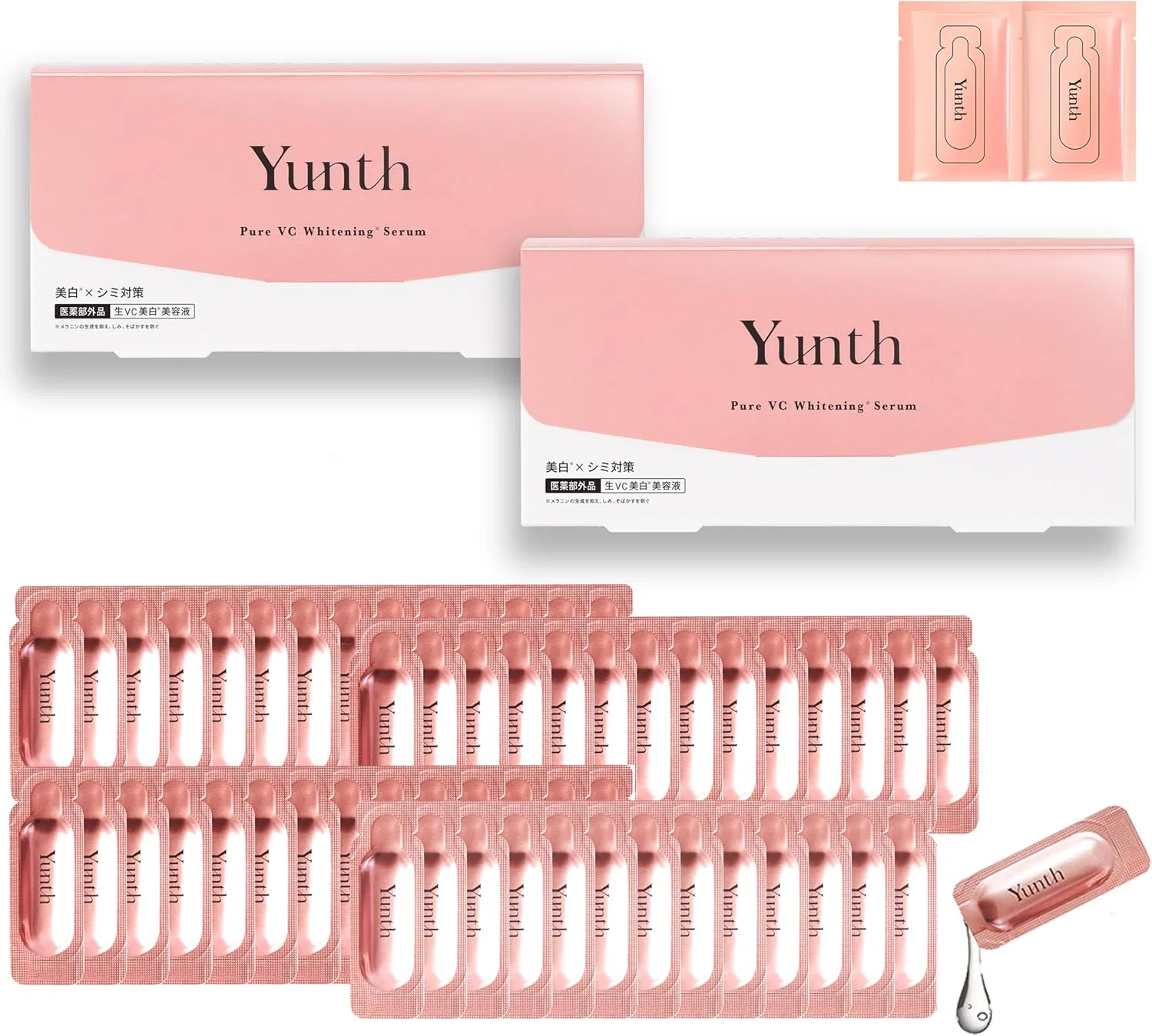Набор Yunth — С витамином C Raw VC Introduction Serum, набор 2 шт, 56 дней