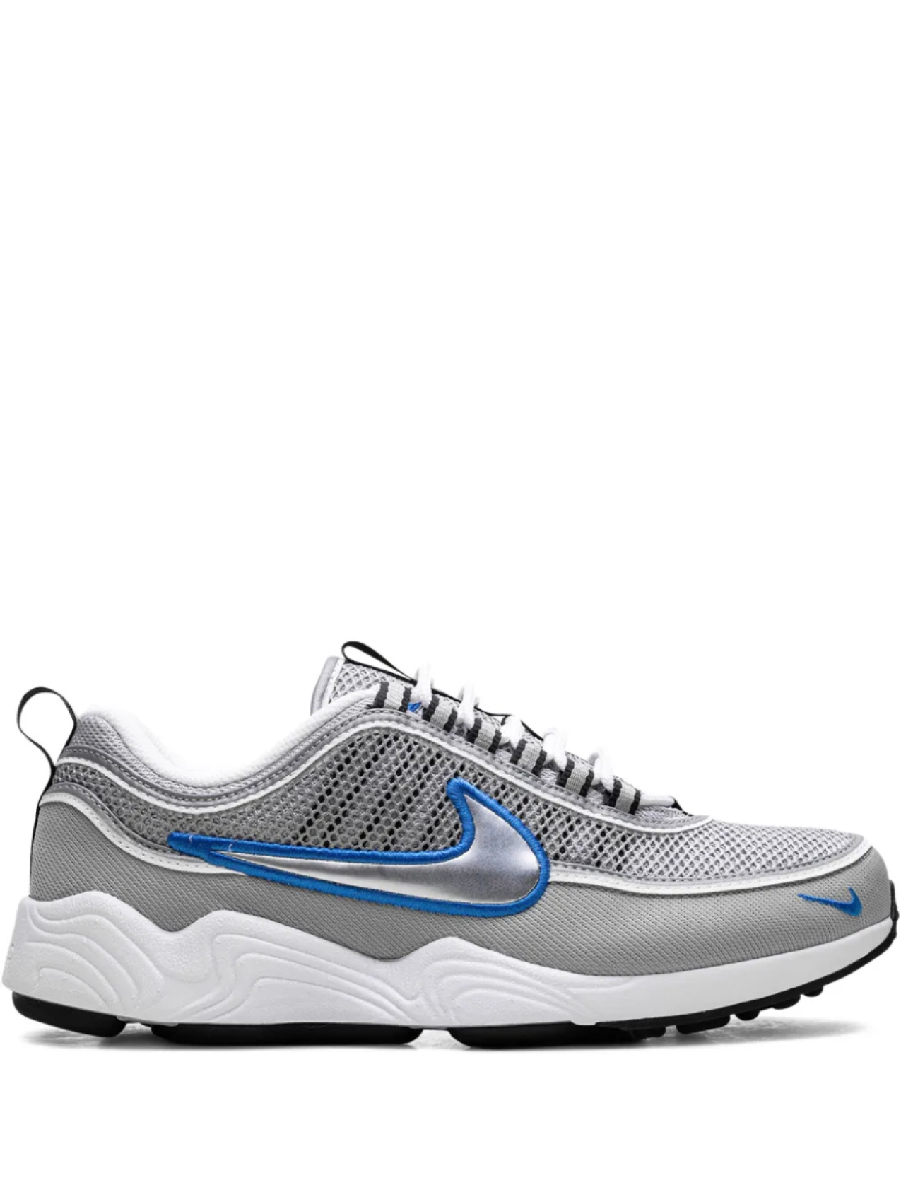 

Кроссовки Zoom Spiridon «Metallic Silver/Signal Blue» Nike, серый
