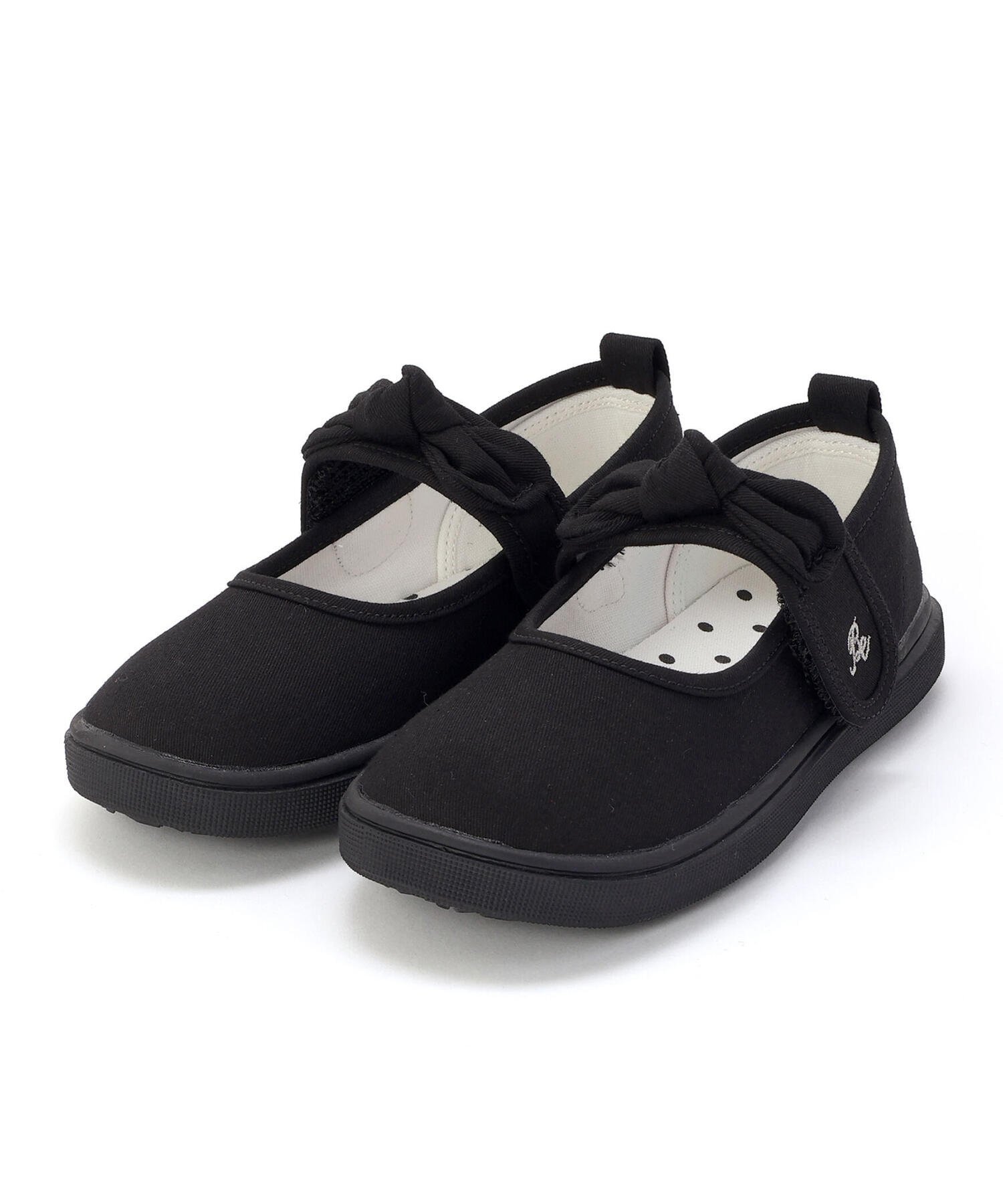 Обувь на липучках с лентой (13–19 см) Bebe, black