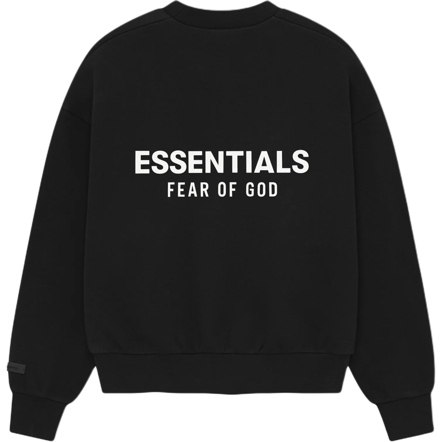 

Графический принт Свитшот Fear Of God Essentials, черный