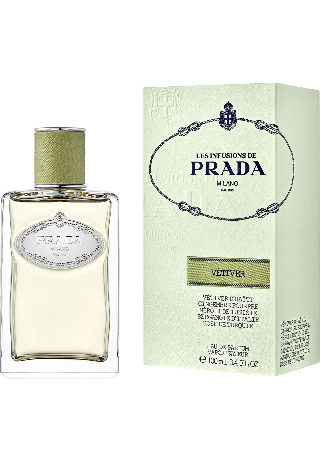Ветивер, Парфюмированная вода 100ml PRADA — фото 2
