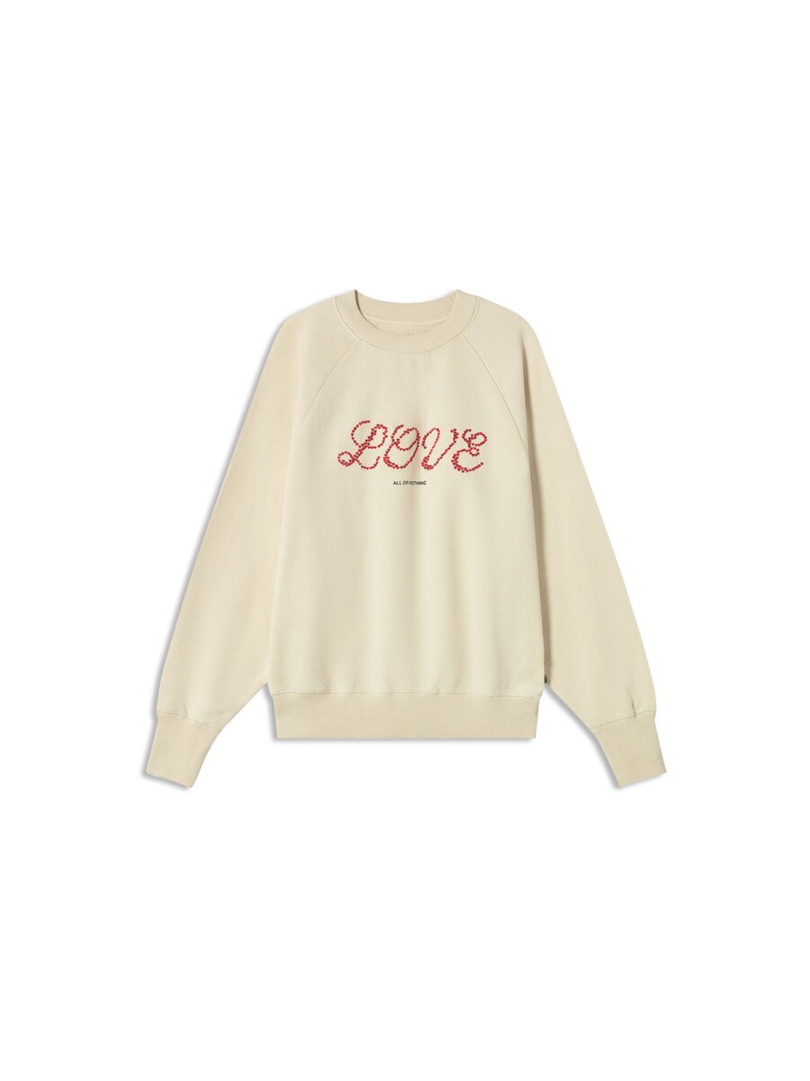 

Толстовка Thinking MU LOVE HEART, белый