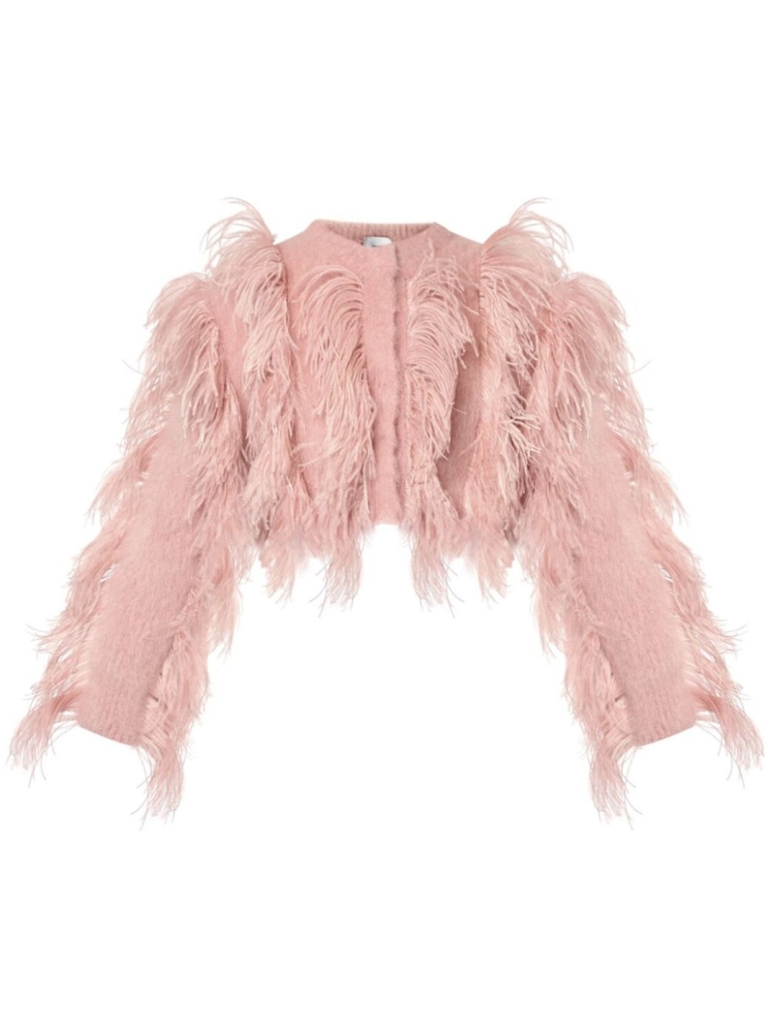 

Укороченный кардиган ERDEM, розовый