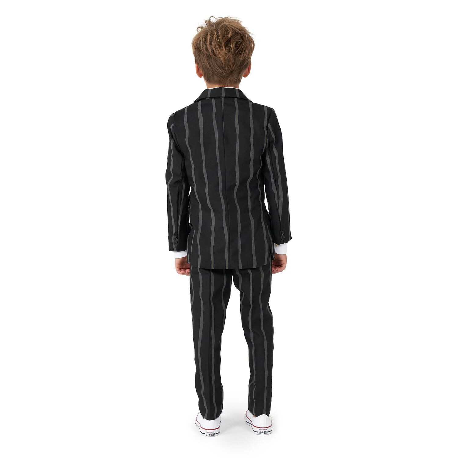 

Костюм Meister Oversized, светящийся в темноте, в тонкую полоску Suitmeister, черный