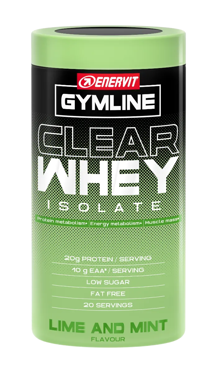 

Gymline Clear Whey Isolate Mojito Splash 480 г со вкусом лайма и мяты Enervit