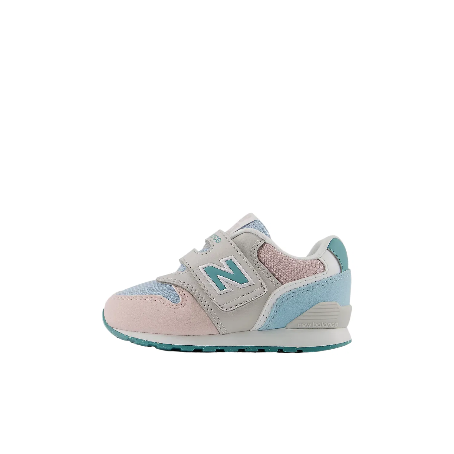 Кроссовки NB 996 Cushioning Abrasion Resistant Low top Toddler Shoes Wide Women's Infant And Toddler New Balance, Stone Pink & Cloud Blue