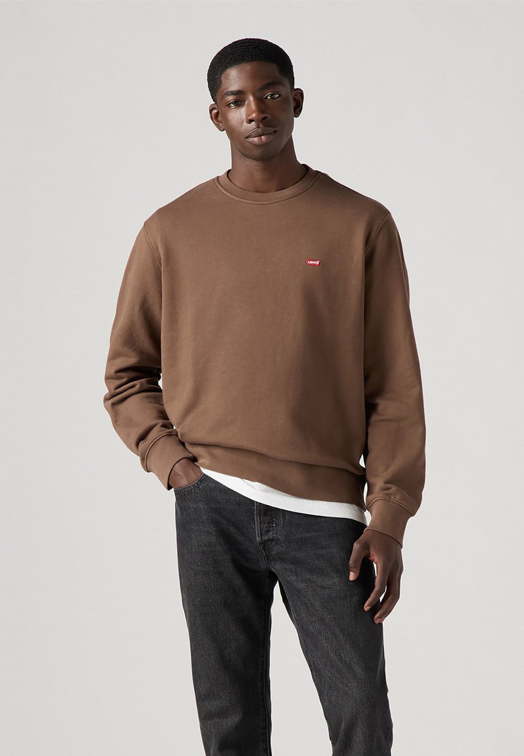 

Толстовка THE ORIGINAL CREW Levi's, коричневый