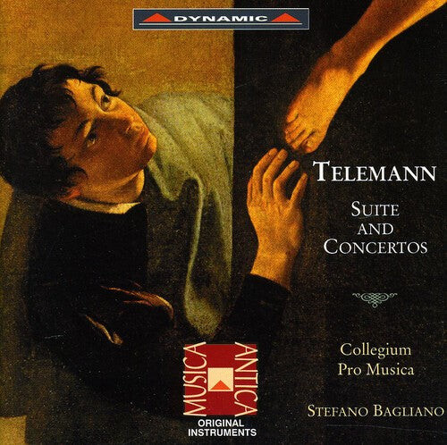 

CD диск Telemann / Collegium Pro Musica / Bagliano: Suite & Concertos