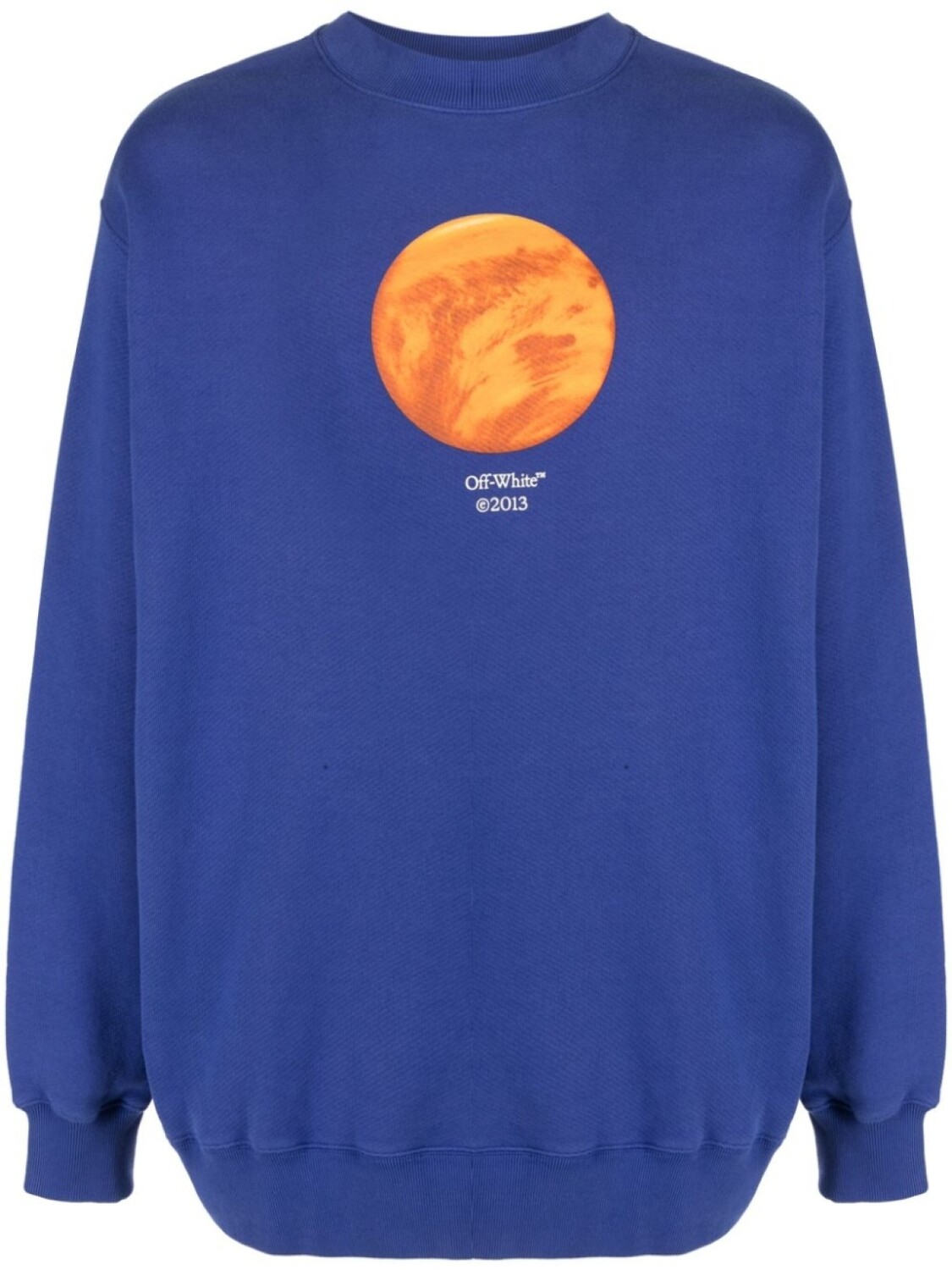 

Off-White толстовка с принтом Venus, синий