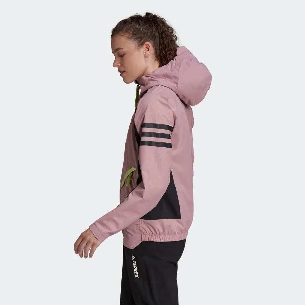 Куртка женская adidas, цвет Magic Mauve — фото 3