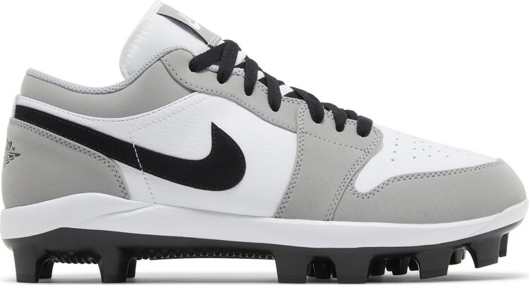 

Кроссовки Air Jordan 1 Retro MCS Low 'Light Smoke Grey', серый