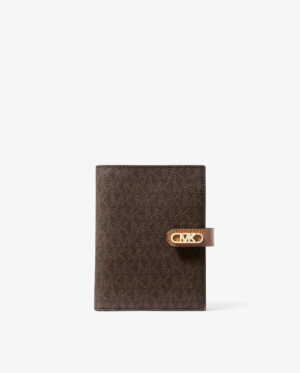 

Женский кошелек с логотипом Michael Michael Kors, темно-коричневый