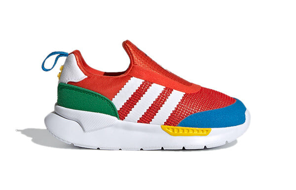 Кроссовки lego x zx 360 Adidas, красный — фото 2