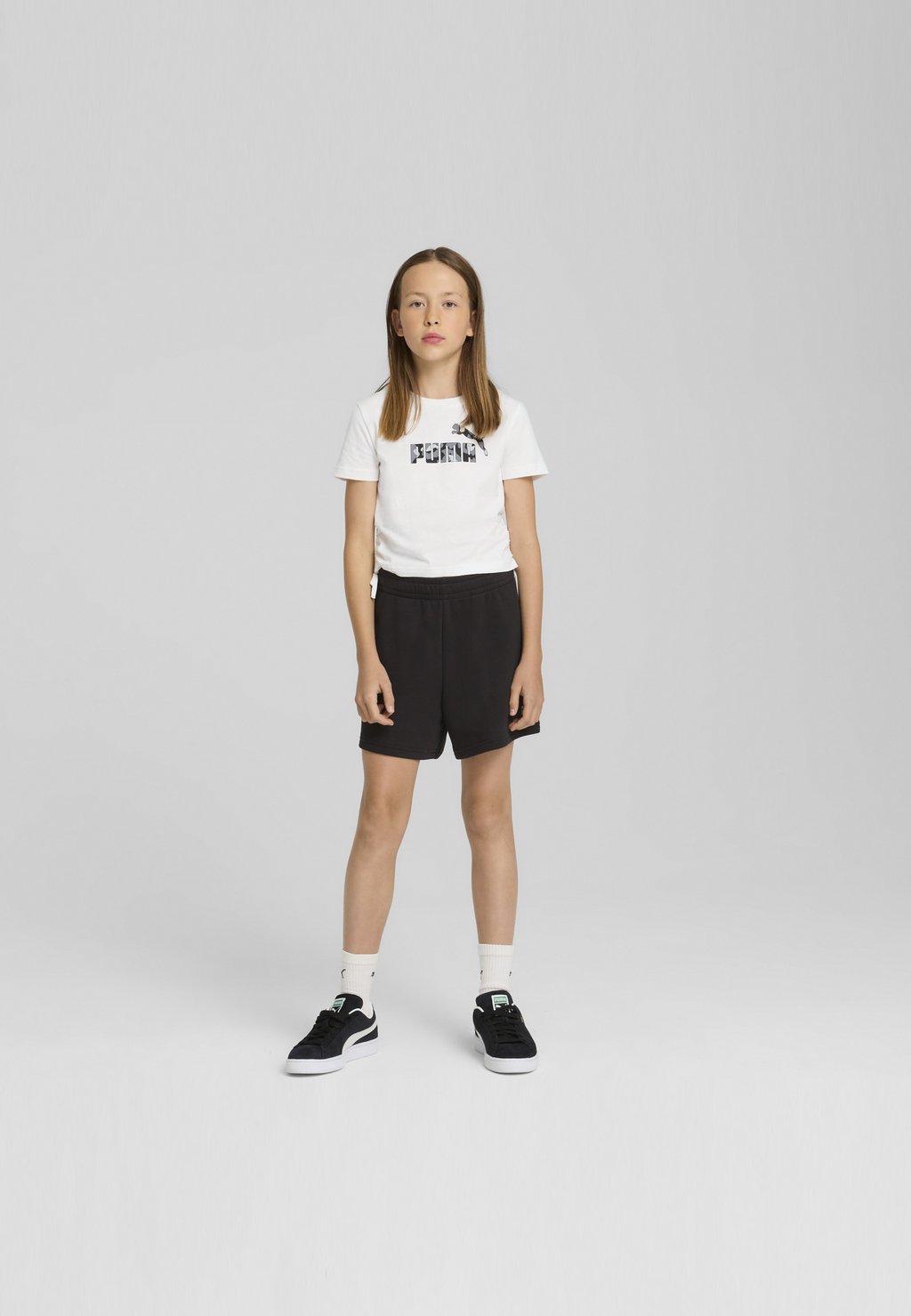 

Футболка с принтом Puma, белый
