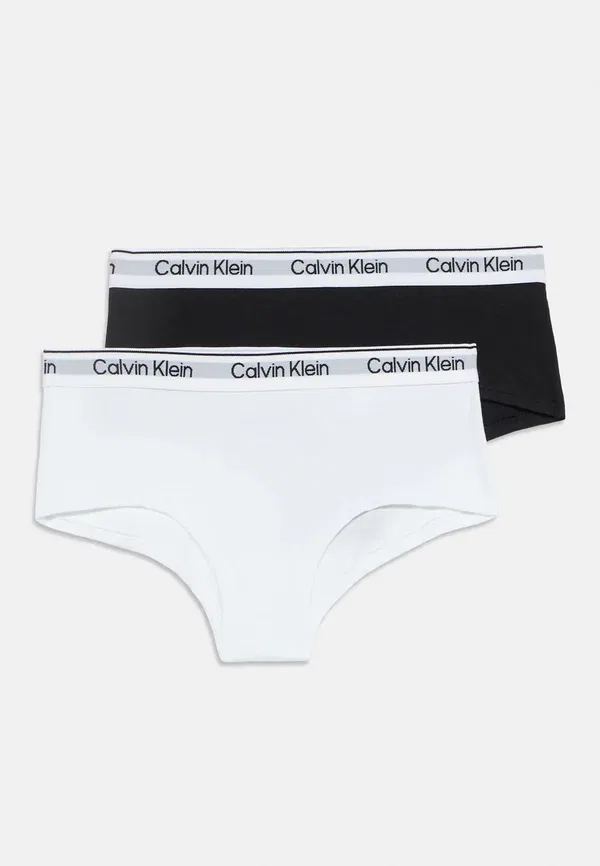 Трусы 2 шт Calvin Klein Underwear, черный/ярко-белый