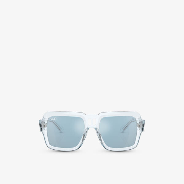 

RB4408 солнцезащитные очки в квадратной оправе из био-полиамида Ray-Ban, синий