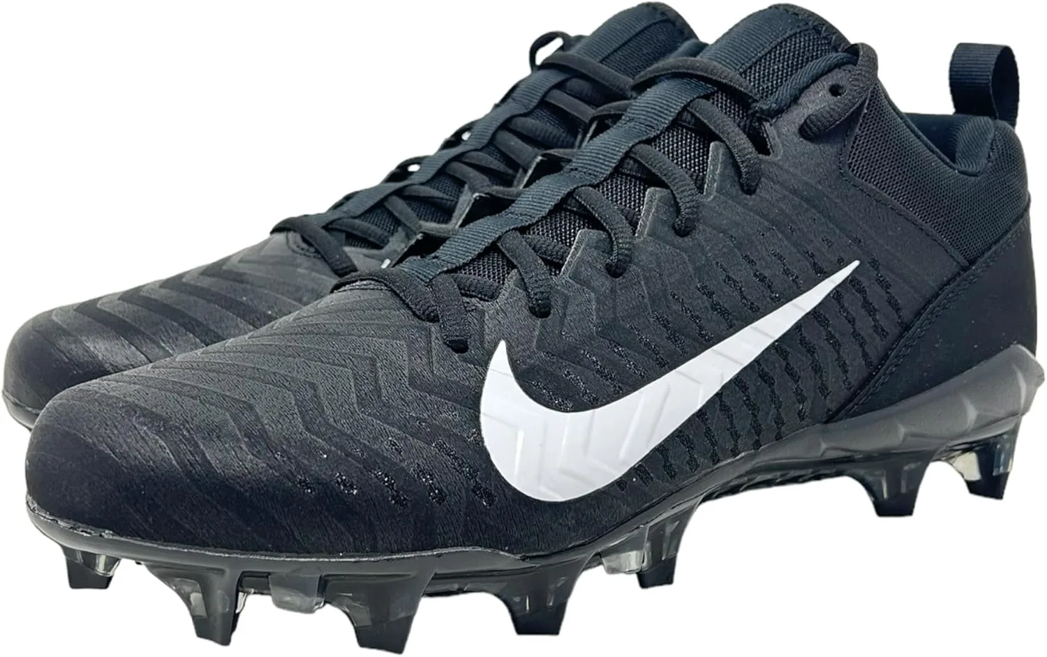 Бутсы для футбола Nike Alpha Menace 2 Low для мужчин, черно-белый — фото 3