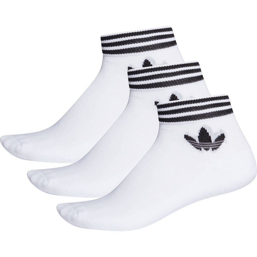 

Носки adidas Originals Trefoil Ankle Half Cushion 3 шт, белый