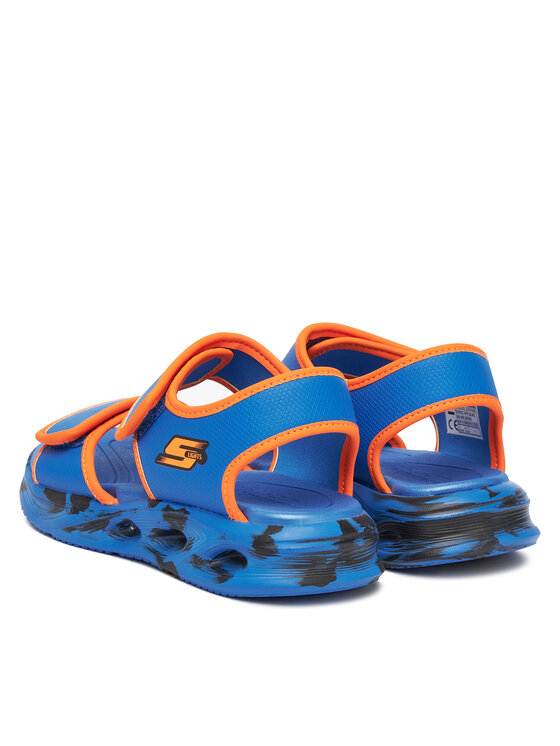 Сандалии Sola Glow Sandal-Fusion Brights 407032L/BLOR Skechers, синий — фото 3