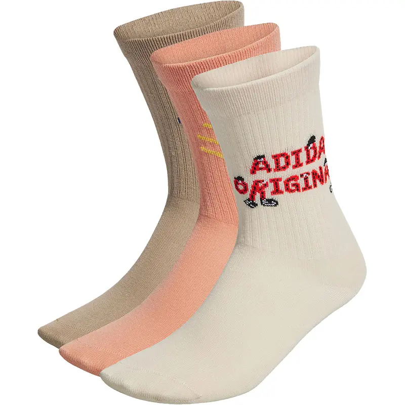 

Чарр Морита носки миди унисекс 3 пары Adidas Originals, коричневый