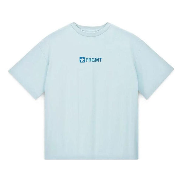 

Футболка x fragment tee 'corydalis blue' Converse, синий