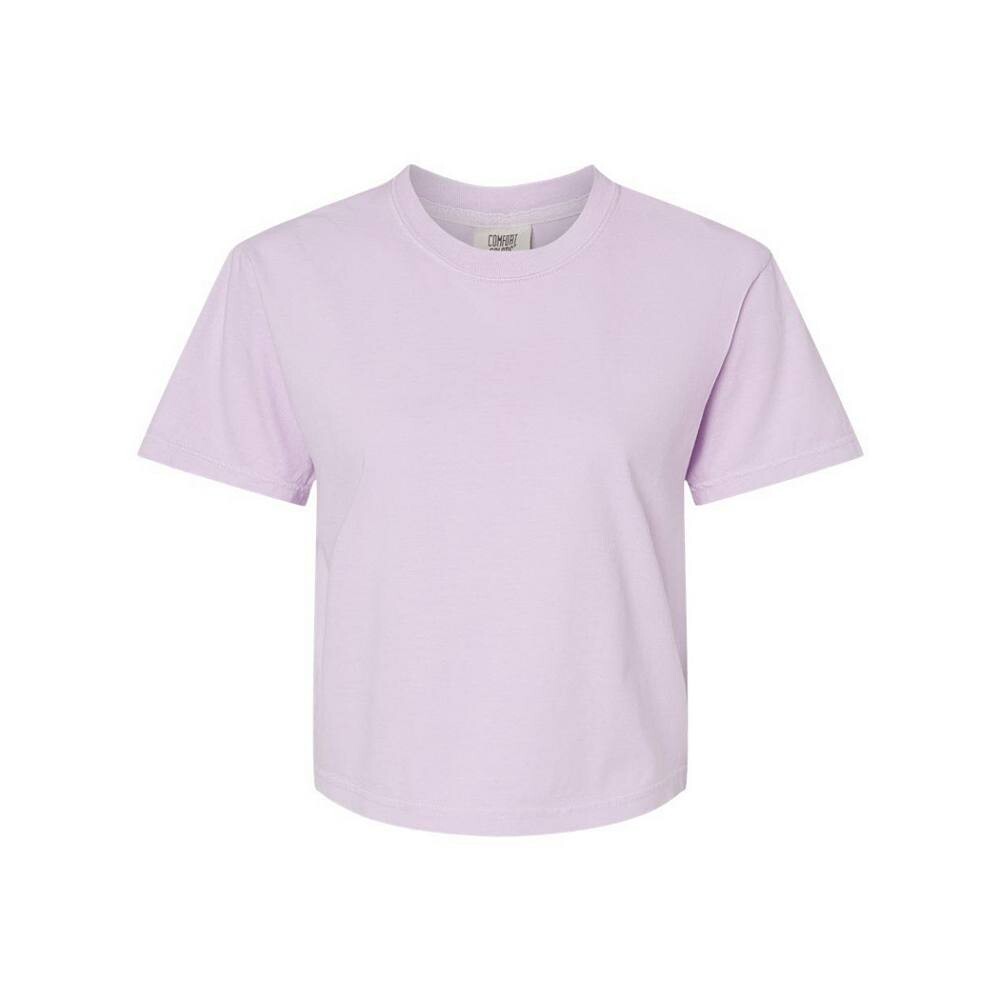 

Женская тяжелая футболка свободного кроя Comfort Colors, цвет Orchid